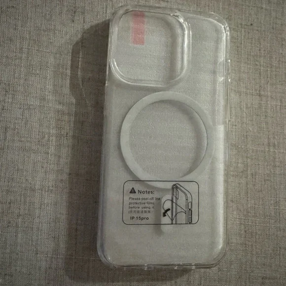 iPhone 15 Pro Case Clear - Picture 1 of 1
